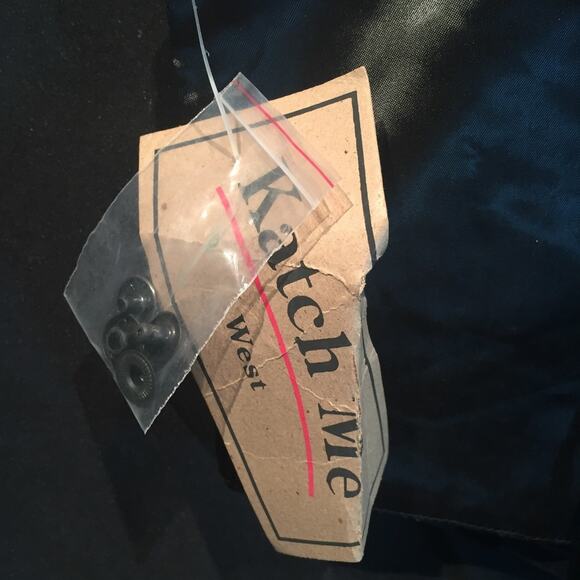 Katch Me Retro Cowboy NWT BoHo Vintage Western Suede Leather Vest M U - Picture 8 of 8